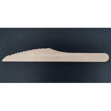 Popular biodegradable disposable flatware wooden knife